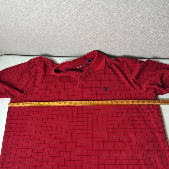 Chaps square pattern short sleeve polo - Picture 4 of 9